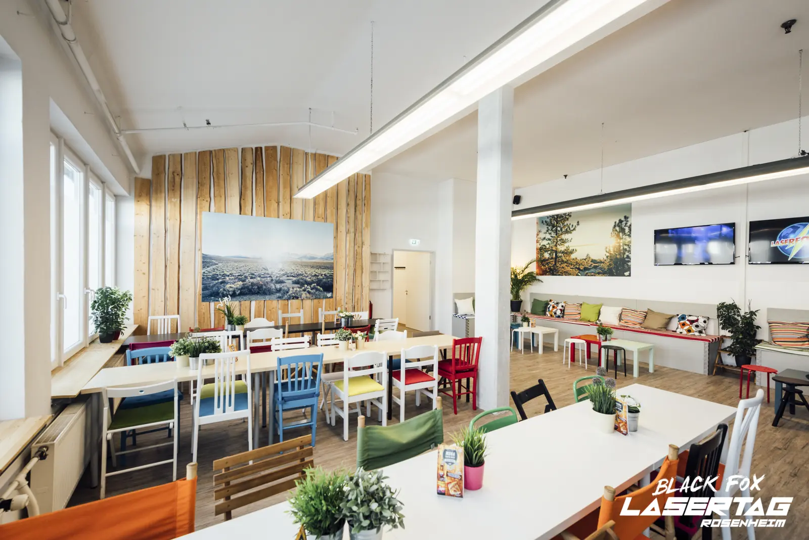 Loungebereich der Gastro