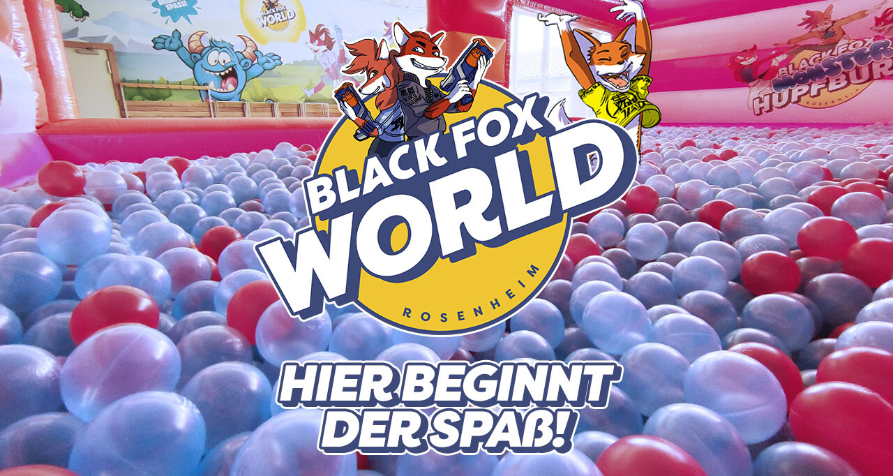 Black Fox World - Monster-Hüpfburg Headerbild